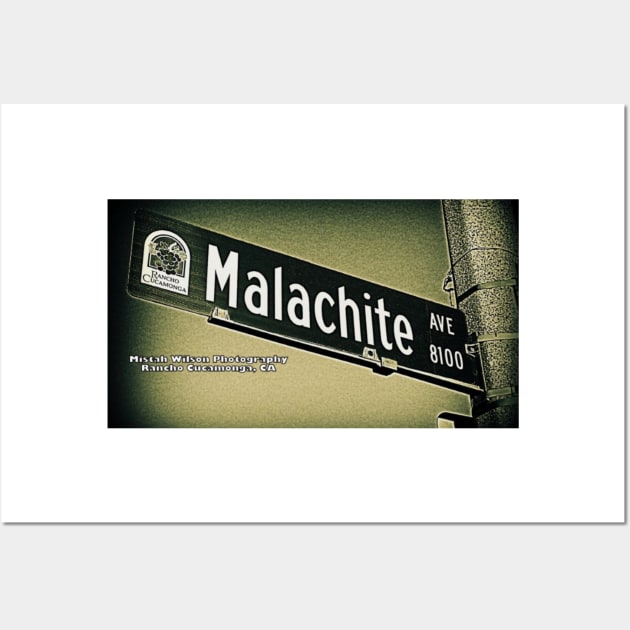 Malachite Avenue, Rancho Cucamonga, California Wall Art by MistahWilson